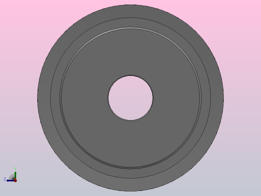 标准型梯形齿同步带轮XL型_SXLHC-36-050-dc16-A右视缩略图