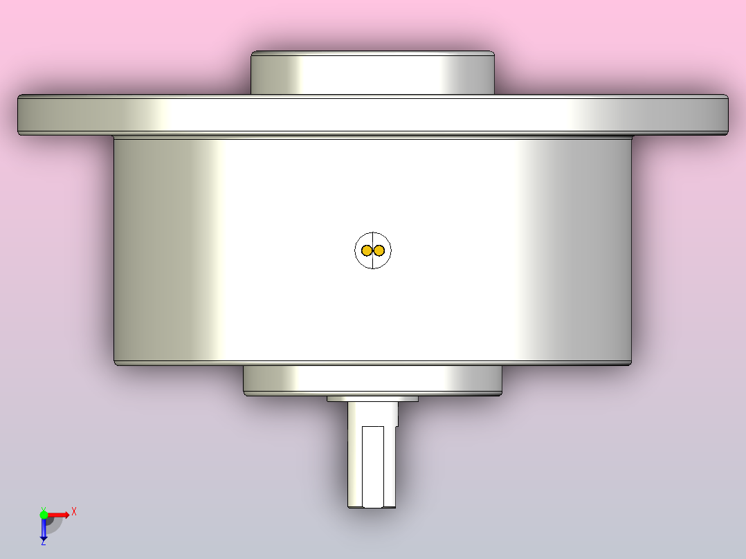 制动器ZKG0.5YN俯视图