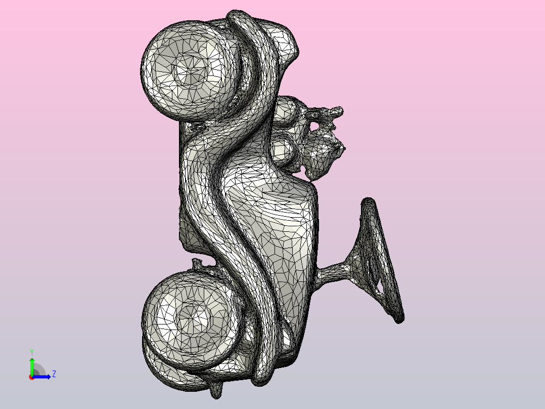 敞篷拖拉机左视图