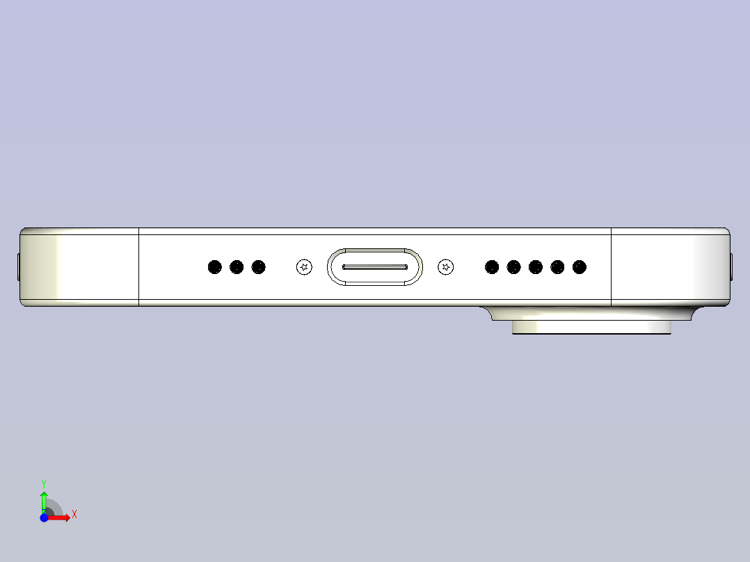 A0005209-IPhone 17 White手机前视图