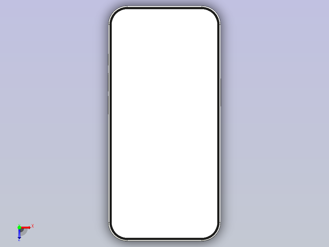 A0005209-IPhone 17 White手机俯视图