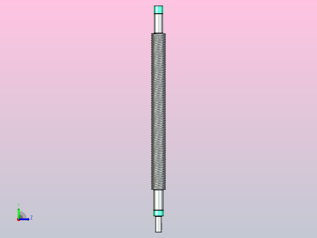 滚珠丝杠63x10左视图