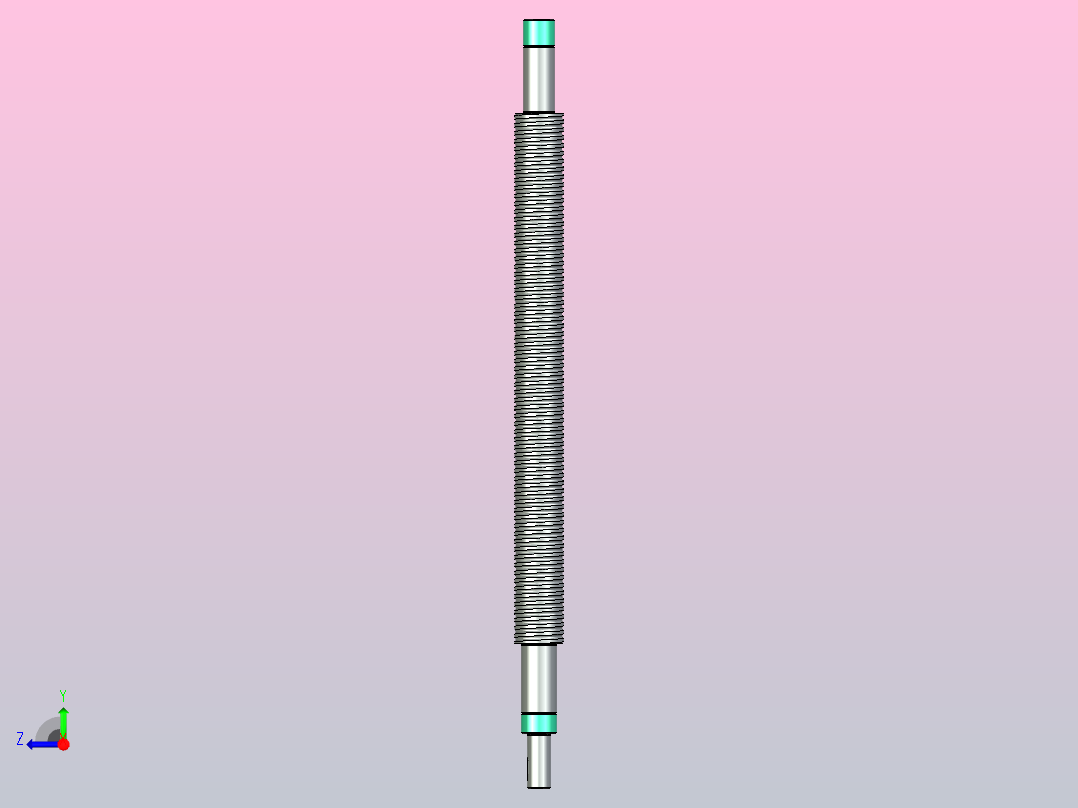 滚珠丝杠63x10右视图