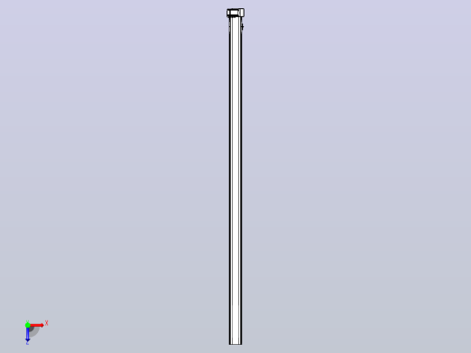 皮带直线轴半封闭可选导轨TPA-HNB-105D-90-L2500-LU-Y-P20-N3俯视缩略图