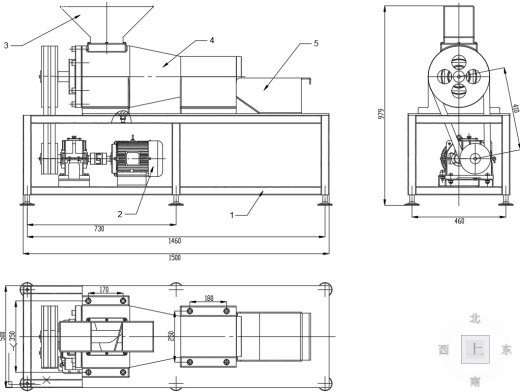 土豆糍粑挤压机（SW+CAD+说明书）缩略图