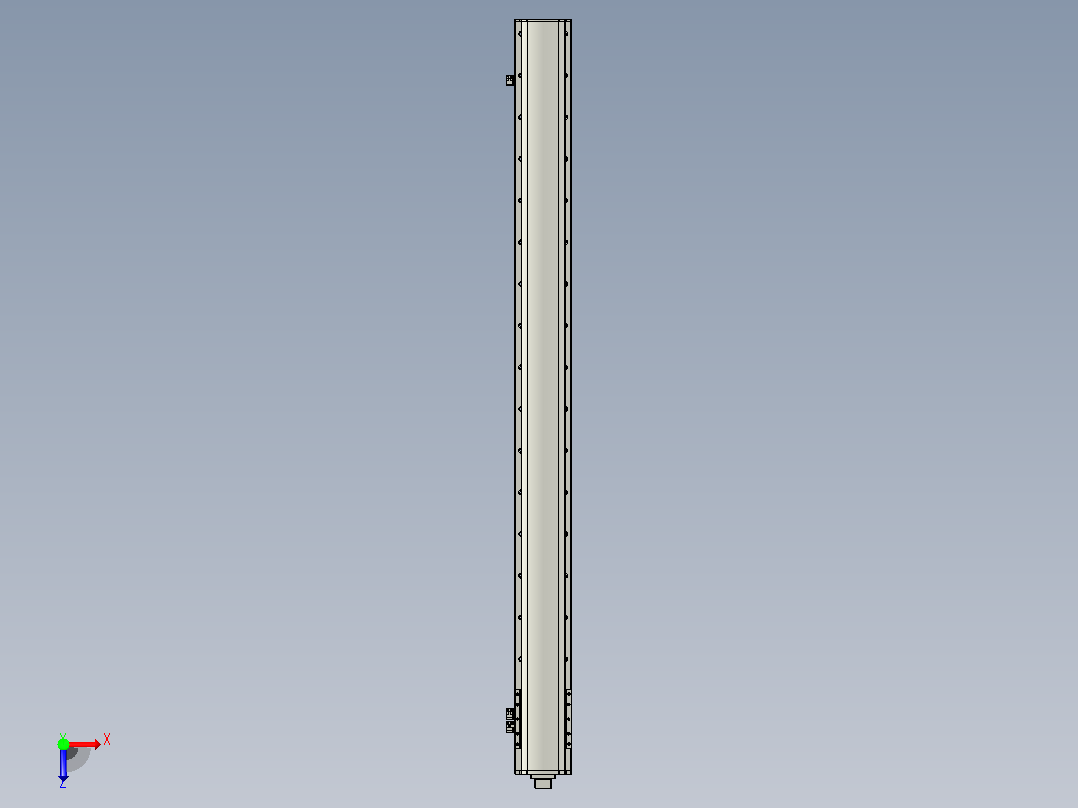MT136BS半封闭丝杆滑台[MT136BS.L#.1550.BM.P40.C3]俯视图