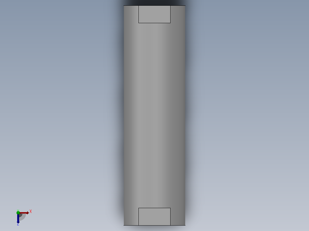 管连接件[QGA63]气缸附件俯视图