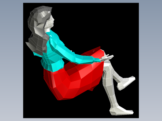 室内家具及植物三维模型十五-R023