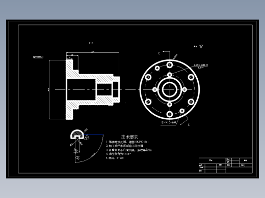 填料箱盖的加工工艺设计设计书工艺工序卡全套