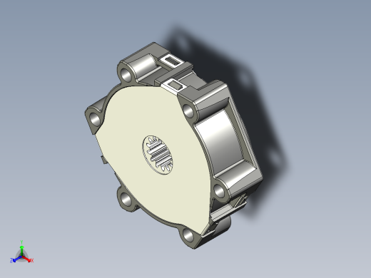 模块化行星减速器3D数模图纸 STP格式