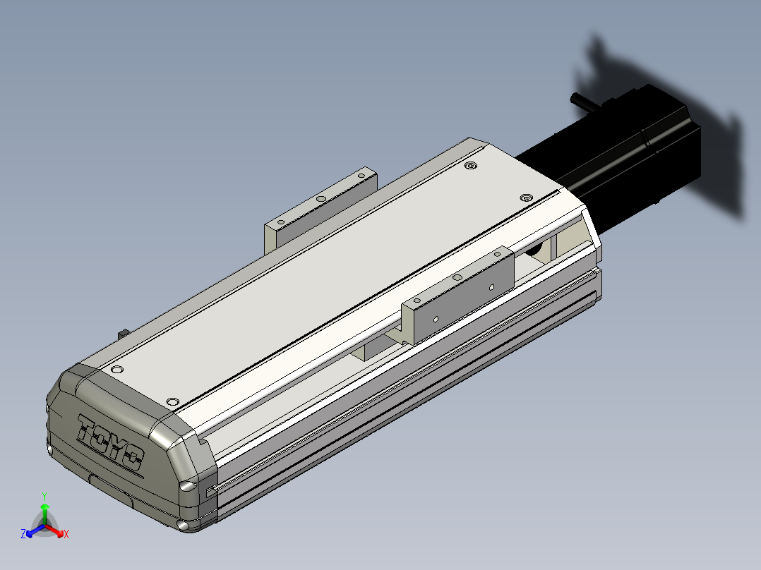 Toyo东佑达直线模组-ETH13-150-BC-200W+煞車主视图
