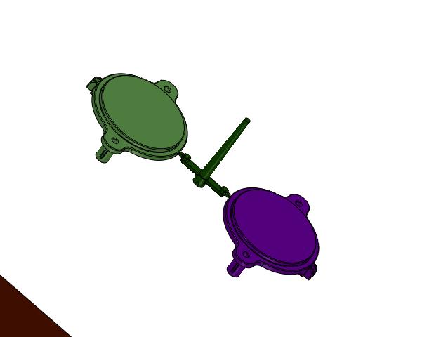 盖漏外壳注塑模具