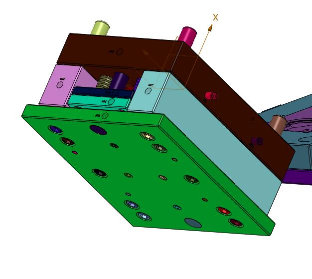 盖漏外壳注塑模具