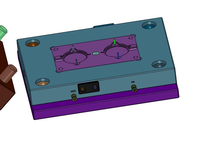 盖漏外壳注塑模具