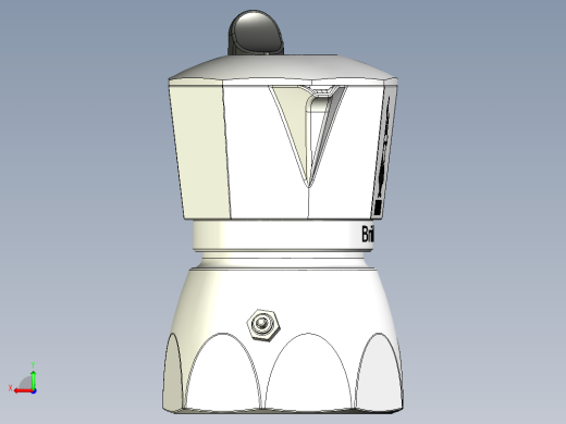 咖啡机后视缩略图