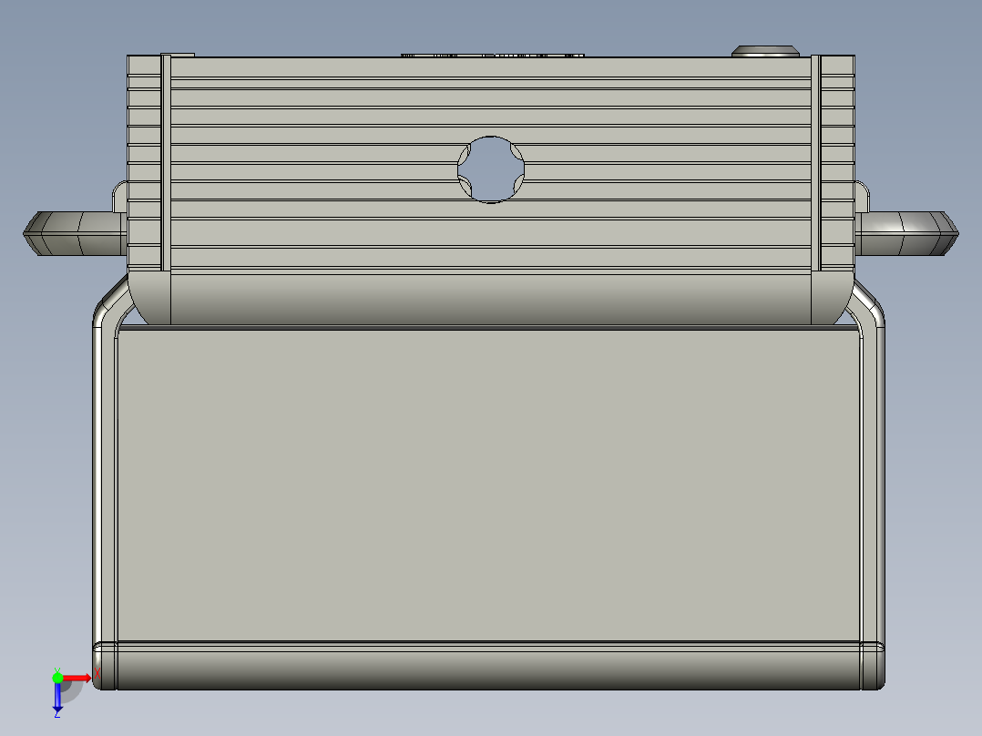 悬臂控制操控箱键盘支架-K4-固定底座-箱体连接器-500俯视图
