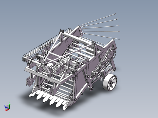 土豆（马铃薯）、红薯等收获机