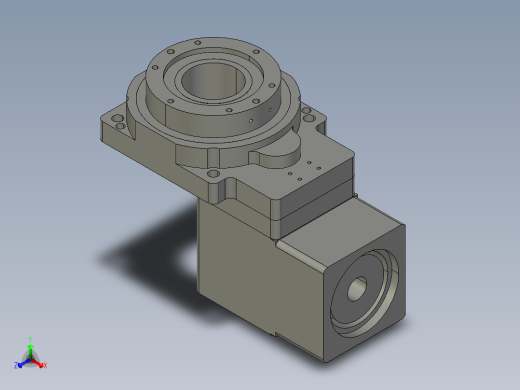 中空旋转平台KFN85-L2-5-L-25-N模型