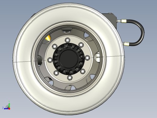 矿用车油气悬架车桥catia三维图828343==40右视缩略图
