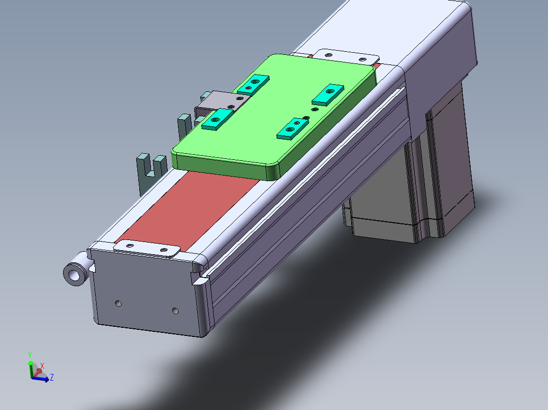 MCB同步带全封闭MCB6-BM-57主视图