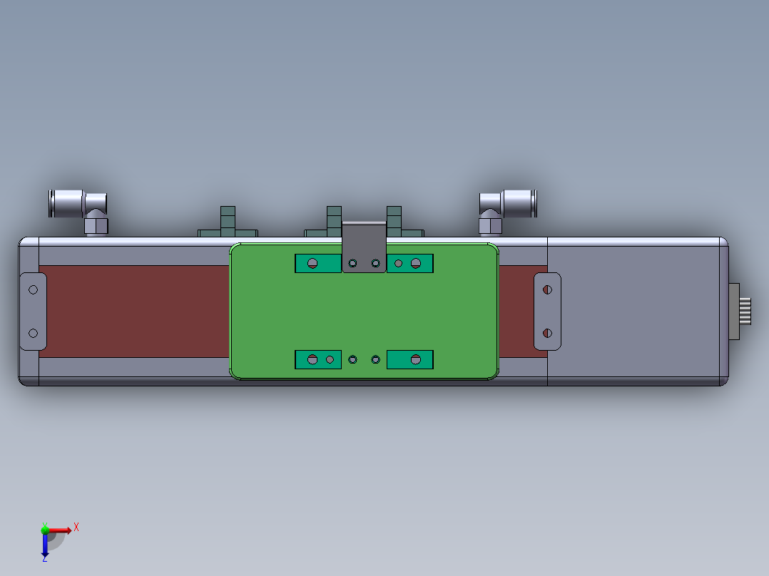 MCB同步带全封闭MCB6-BM-57俯视图