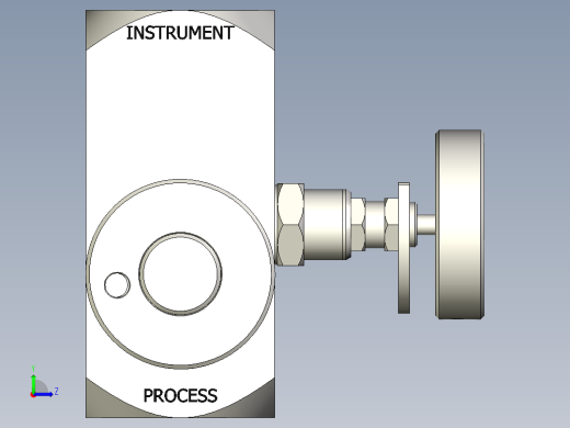 “IN”型双隔断放气阀左视缩略图