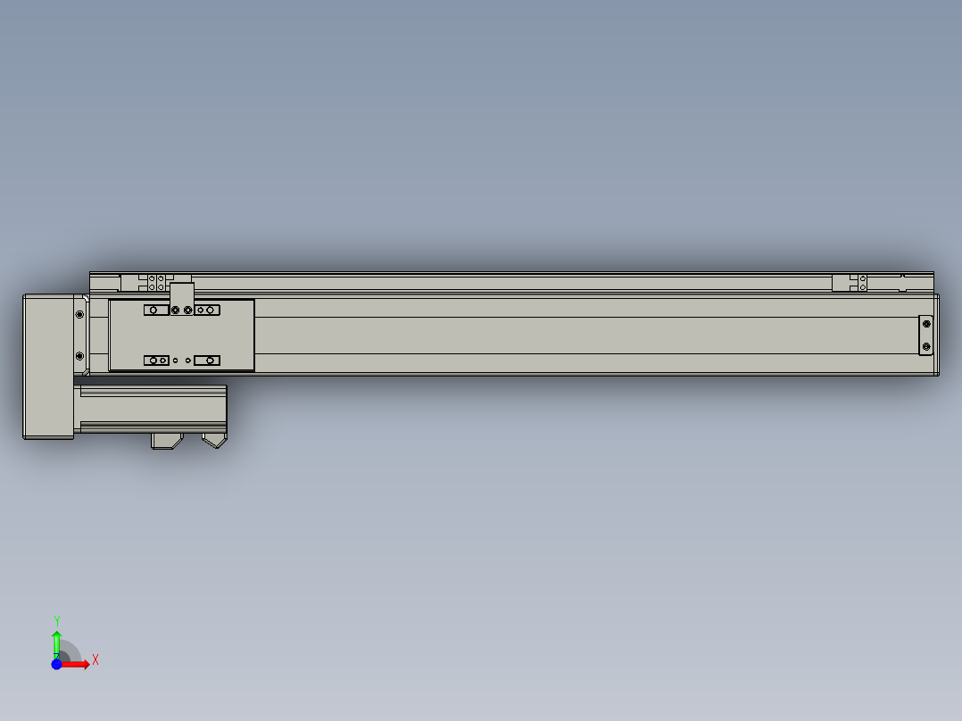 VF丝杆传动-一般环境VT6-S520-BL前视图