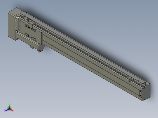 VF丝杆传动-一般环境VT6-S520-BL正等轴测缩略图