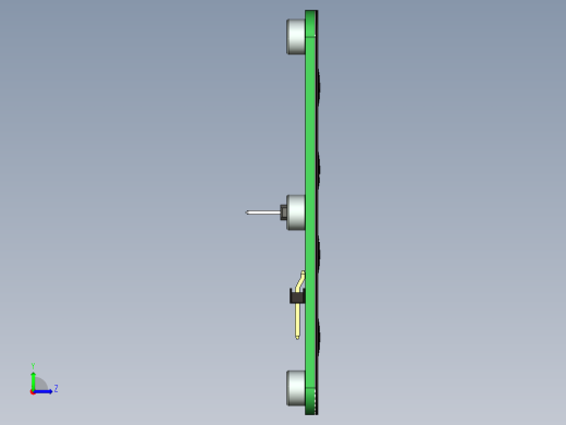 基于 PCB 的薄膜键盘左视缩略图