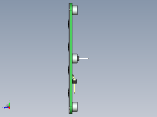 基于 PCB 的薄膜键盘右视缩略图