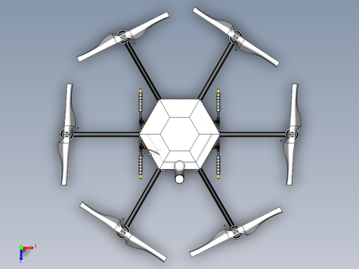 农业无人机俯视缩略图
