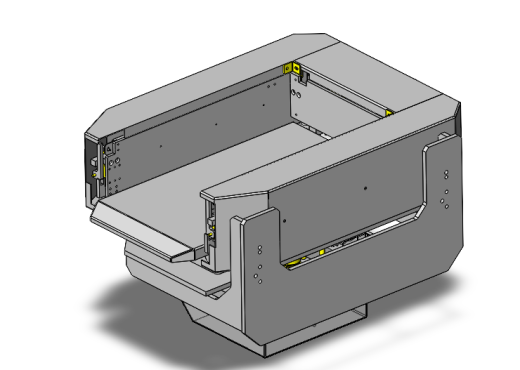 立体仓库式AGV小车旋转移载单元结构设计缩略图