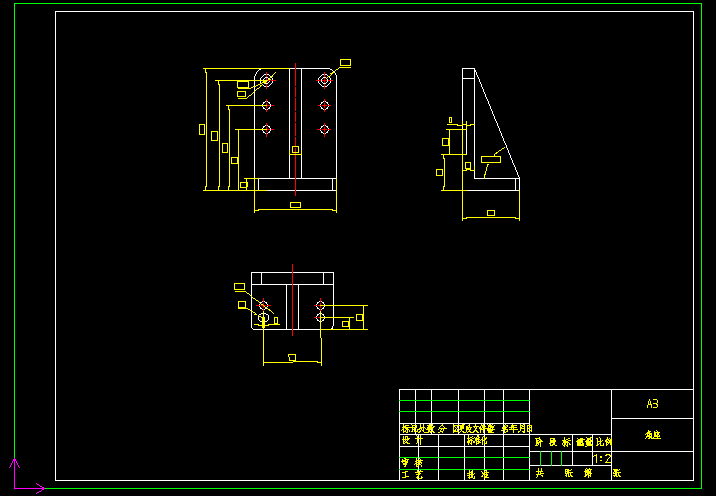 立体仓库式AGV小车旋转移载单元结构设计