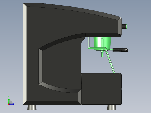 B3004221-RANCILIO咖啡机左视缩略图