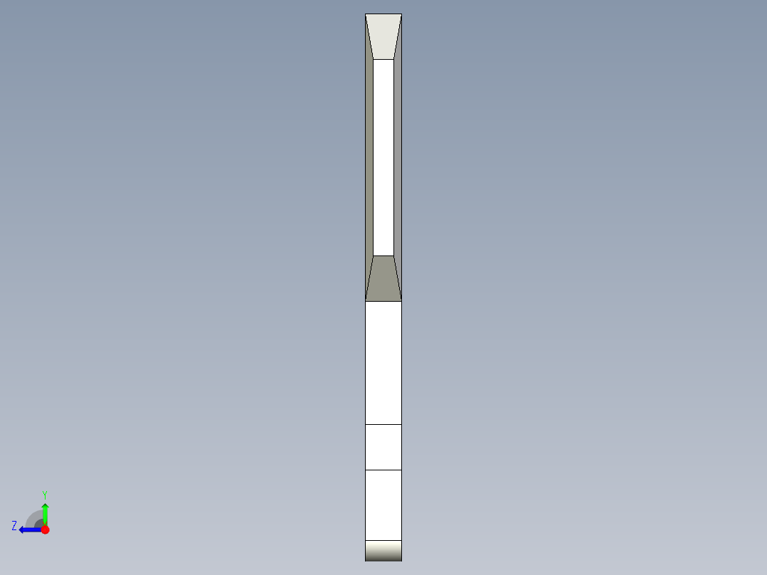 B2005236-PCB 铲形端子右视图