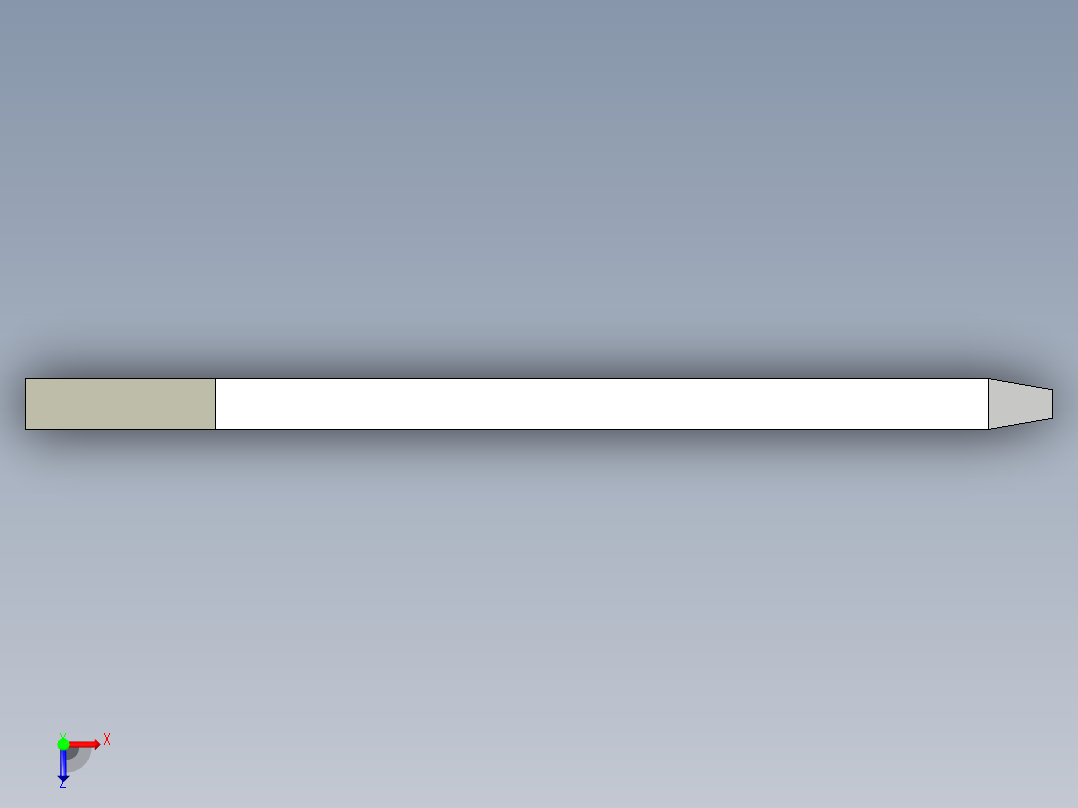 B2005236-PCB 铲形端子俯视图