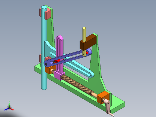 螺旋式、槽口、多连杆机制