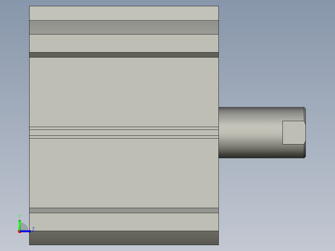 新能源汽车电池包加工生产线设计-A_CDQ2B140_50DC_A80_45左视图