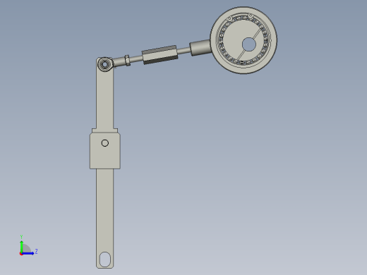P127-SHY-插片推料下摇臂左视缩略图