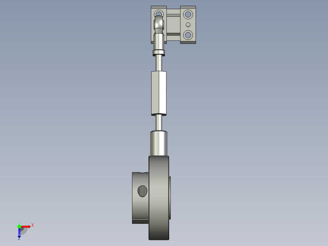 P127-SHY-插片推料下摇臂俯视图