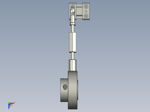P127-SHY-插片推料下摇臂俯视缩略图