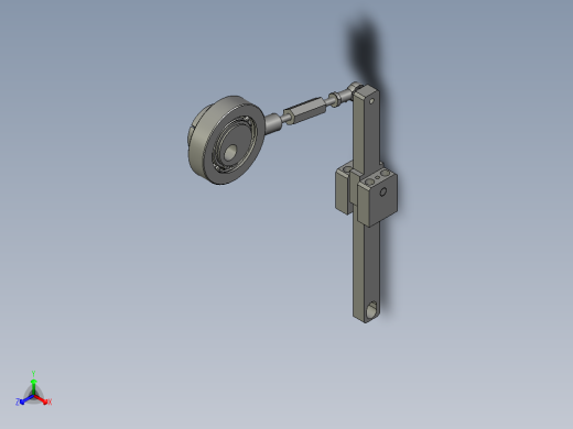 P127-SHY-插片推料下摇臂正等轴测缩略图