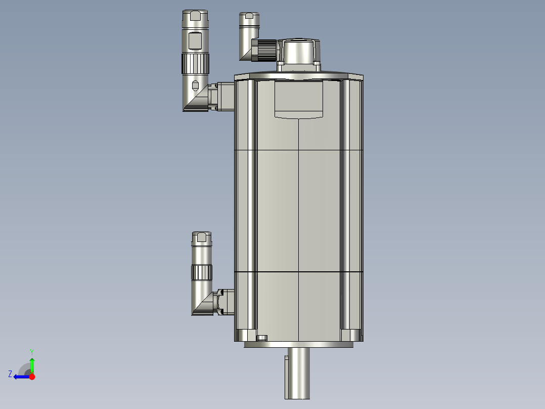 西门子1FL6067-1AC61-2LB1右视图