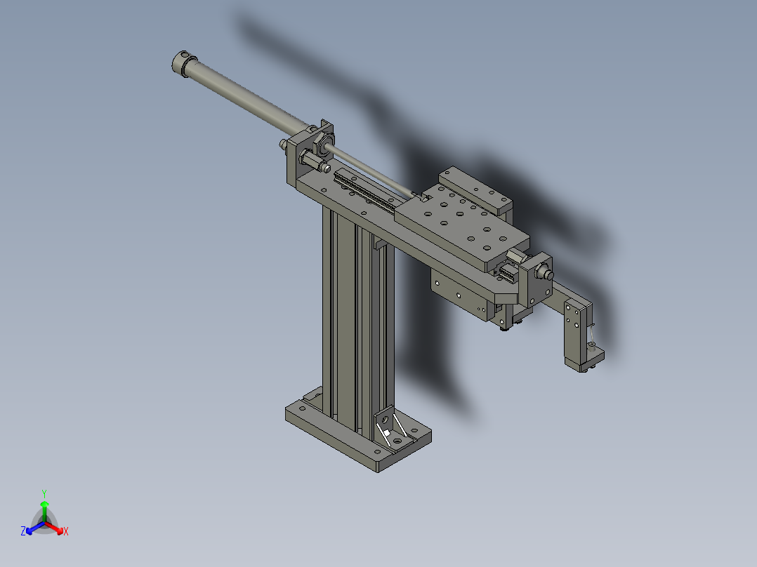 P000平垫入料机构主视图