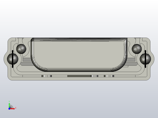 橱柜抽屉导轨前视缩略图