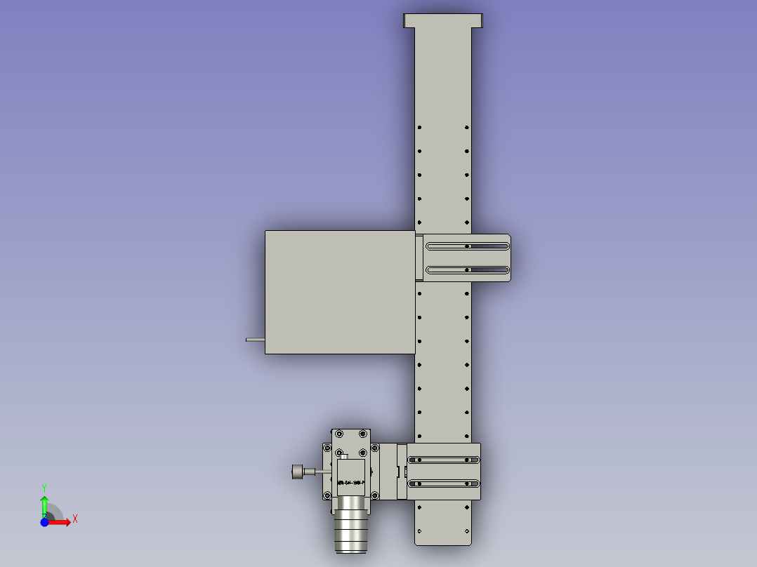 2005双相机组件前视图
