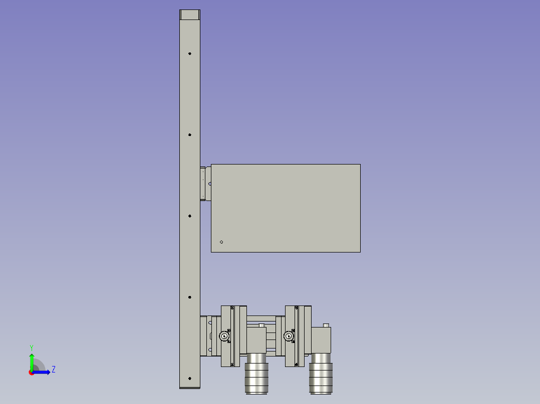 2005双相机组件左视图