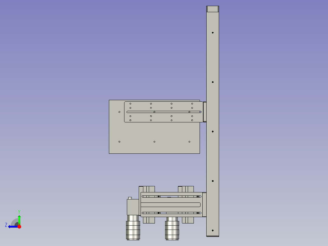 2005双相机组件右视图