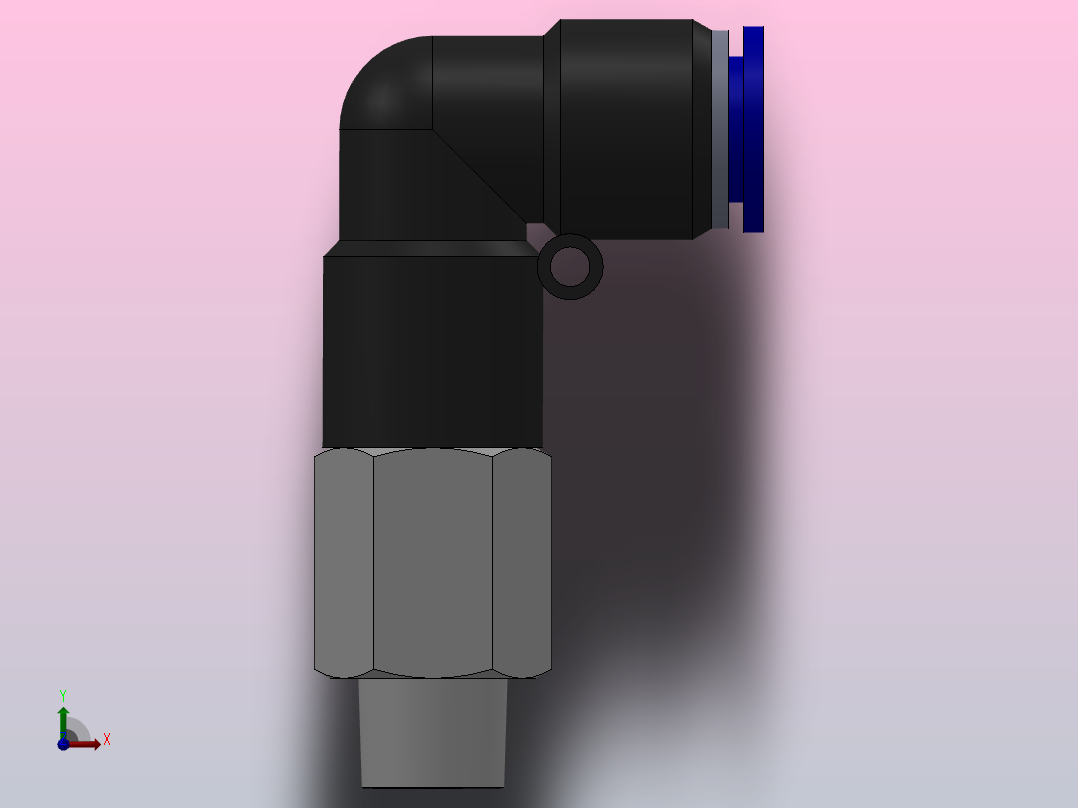 IPLL 加长L型螺纹弯头_IPLL08-01俯视图