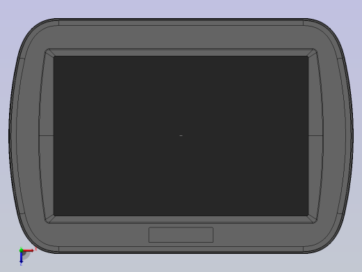 显示屏数模俯视缩略图